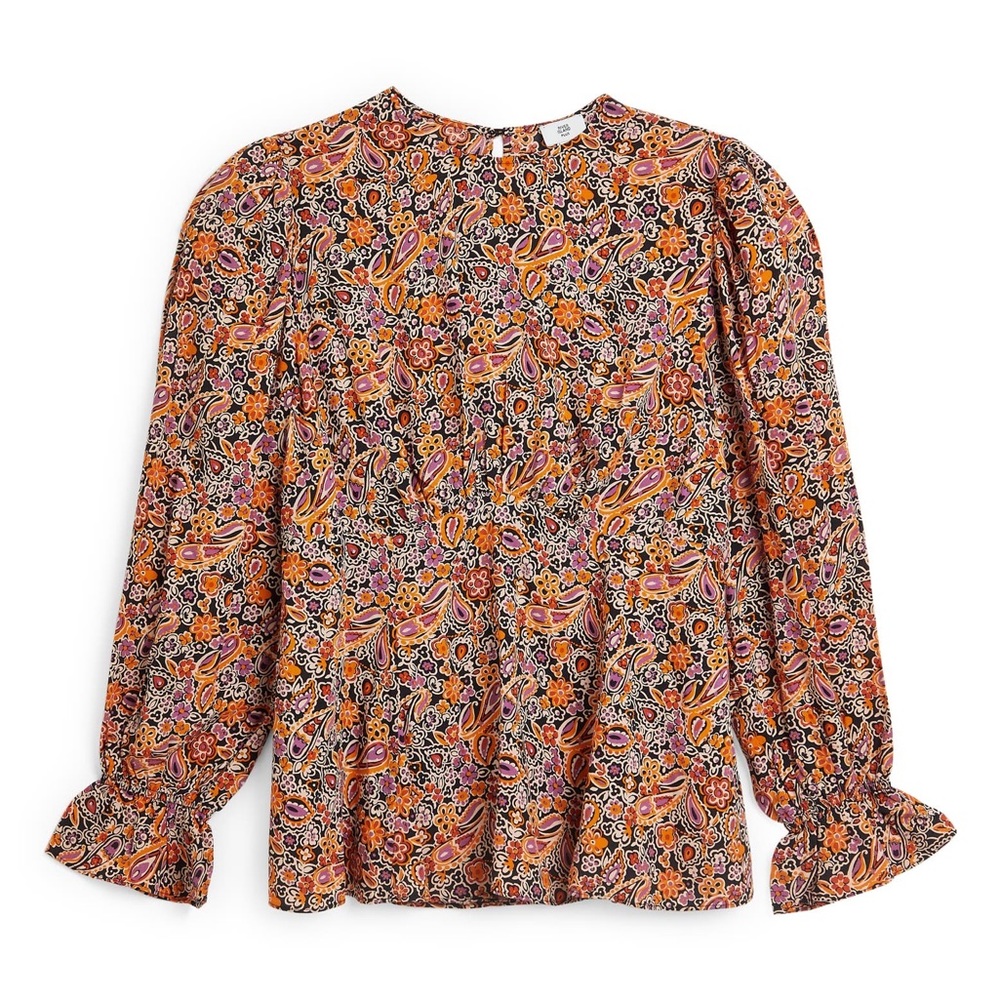 River Island Bell Sleeve Blouse.   Size 20.